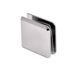 CRL Beveled Hole-in-Glass Style Wall Mount Heavy-Duty Glass Clamp