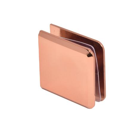 CRL Beveled Hole-in-Glass Style Wall Mount Heavy-Duty Glass Clamp
