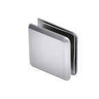 CRL Beveled Hole-in-Glass Style Wall Mount Heavy-Duty Glass Clamp