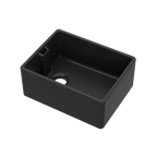 Inspire Single Bowl Belfast Sink With Offset Waste And Weir Overflow