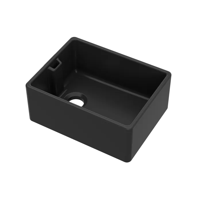 Inspire Single Bowl Belfast Sink With Offset Waste And Weir Overflow