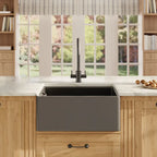 Inspire Single Bowl Belfast Sink With Offset Waste And Weir Overflow