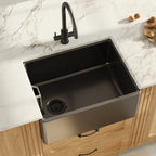 Inspire Single Bowl Belfast Sink With Offset Waste And Weir Overflow