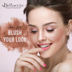 Blush, Shimmer and Bronzer Shade Set (Trio Set) of Belloccio's Professional Airbrush Makeup in 1/4 oz. Bottles