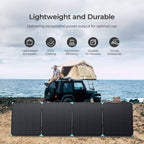Renogy PRO 220W Compact Suitcase Portable Camping Solar Panel Blanket