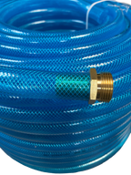 Braided Fuel Hose Blue Transparent PVC 19mm*2.1mm