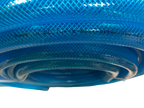 Braided Fuel Hose Blue Transparent PVC 19mm*2.1mm