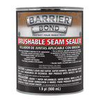 Brushable Seam Sealer, Quart Can with 30.4 Fluid Ounces, Seam Sealer for Automotive Joints & Body Repair, Paintable Gray