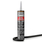 Automotive Seam Sealer, 10.1oz Tube, Black Polyurethane Sealant, Car & Panel Bond