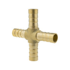 Brass Cross Joiner 8mm