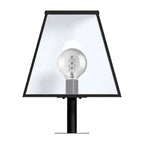 Contemporary pier light in galvanised steel 0.53m (BRP1)