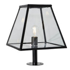 Contemporary pier light in galvanised steel 0.53m (BRP1)