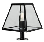 Contemporary pier light in galvanised steel 0.38m (BRP2)