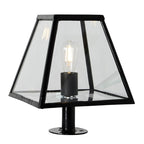 Contemporary pier light in galvanised steel 0.38m (BRP2)
