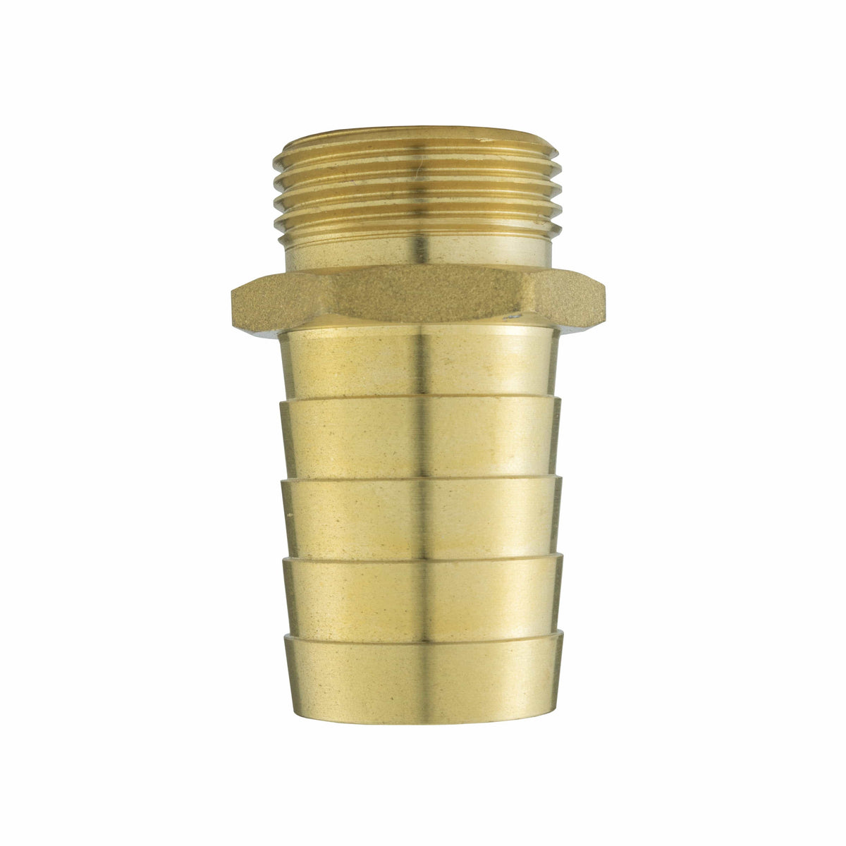 Hose Connector Blue with In-Line BSPF Valve and 25mm Brass Barb