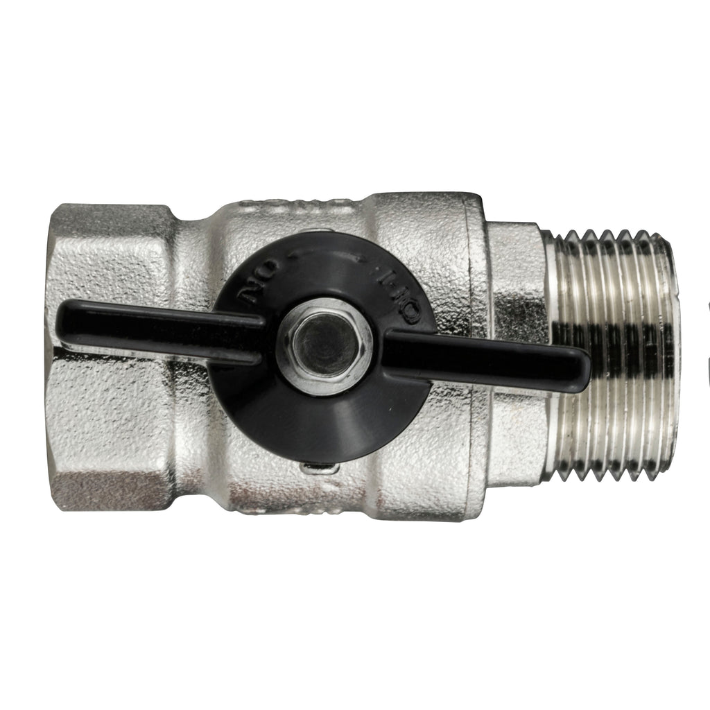 Wall Flange Kit 32mm MDPE + Bib Valve + Click Lock Male WL