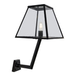 Contemporary wall light with angled bracket 0.78m (BRW1)