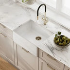Inspire Single Bowl Butler Sink With Offset Waste