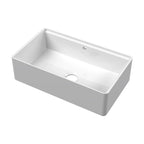 Inspire Butler Sink With Ledge - White
