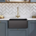 Inspire Single Bowl Butler Sink With Offset Waste