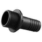 Tank Connector with Washer & Nut 1"BSPM - 1" Barb