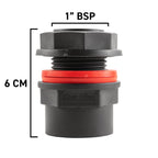 Water Butt 1" BSP Male With Female Outlet
