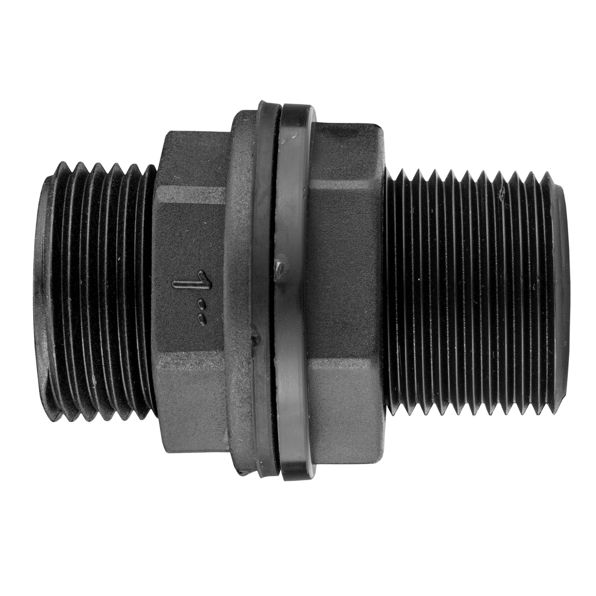 Water Butt Kit 1” BSP with Metal Bib Valve and Quick Connect Outlet