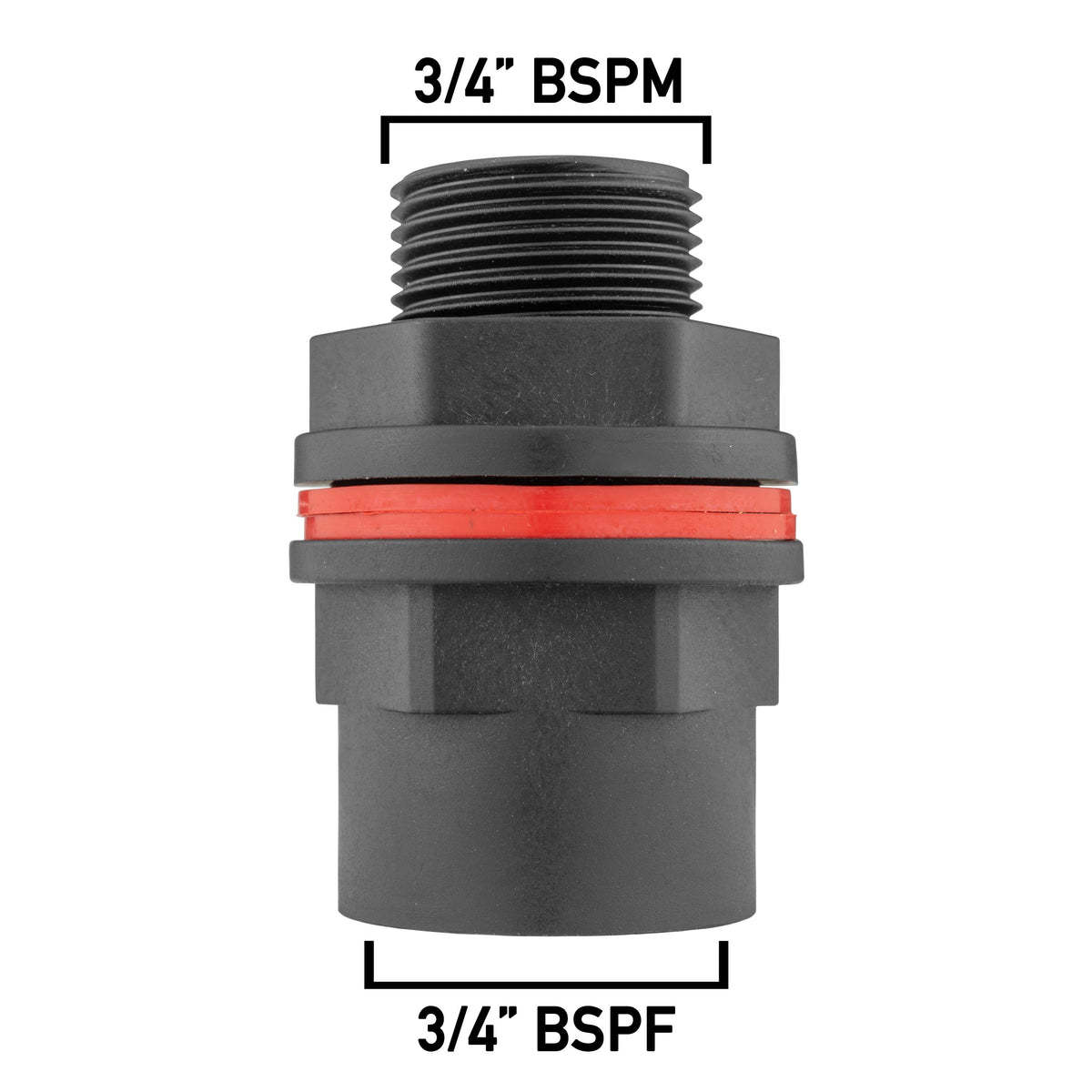 Water Butt Kit ¾” BSPM-F with Quick Connect Adaptor and Hose Connector (Lime)