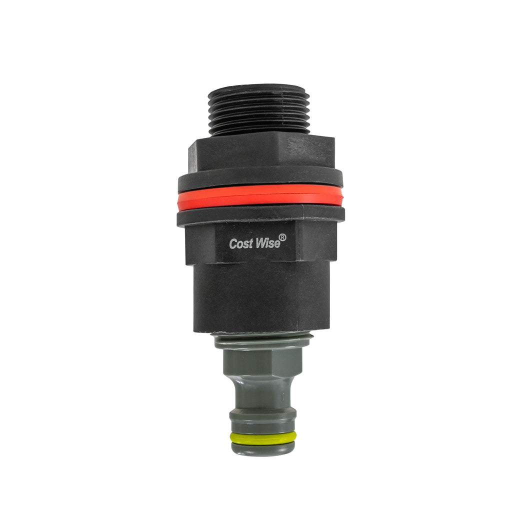 Water Butt Kit 3/4” BSPM-F with Male Quick Connector (Lime)