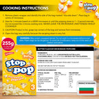 Microwave Popcorn 85g | Sweet Salted Butter Flavour | 48 Pack