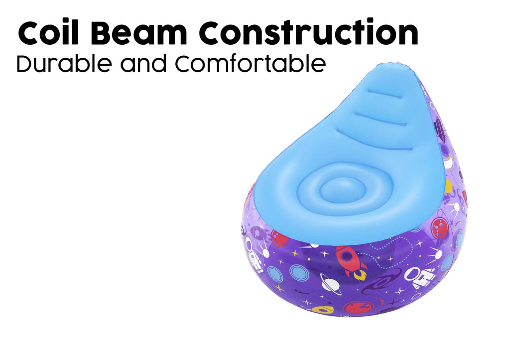 Inflatable Astro Glow LED Chair
