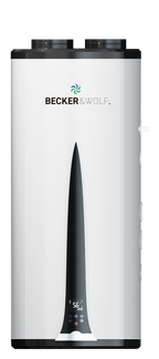 Becker & Wolf Wall mounted 80L Hot Water Heat pump Cylinder