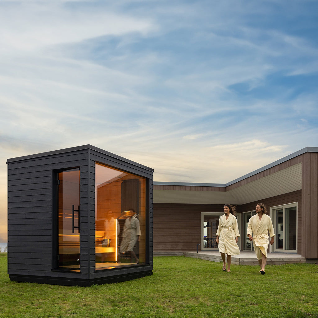 SaunaLife G6 Sauna Pre-Assembled Outdoor Home Sauna