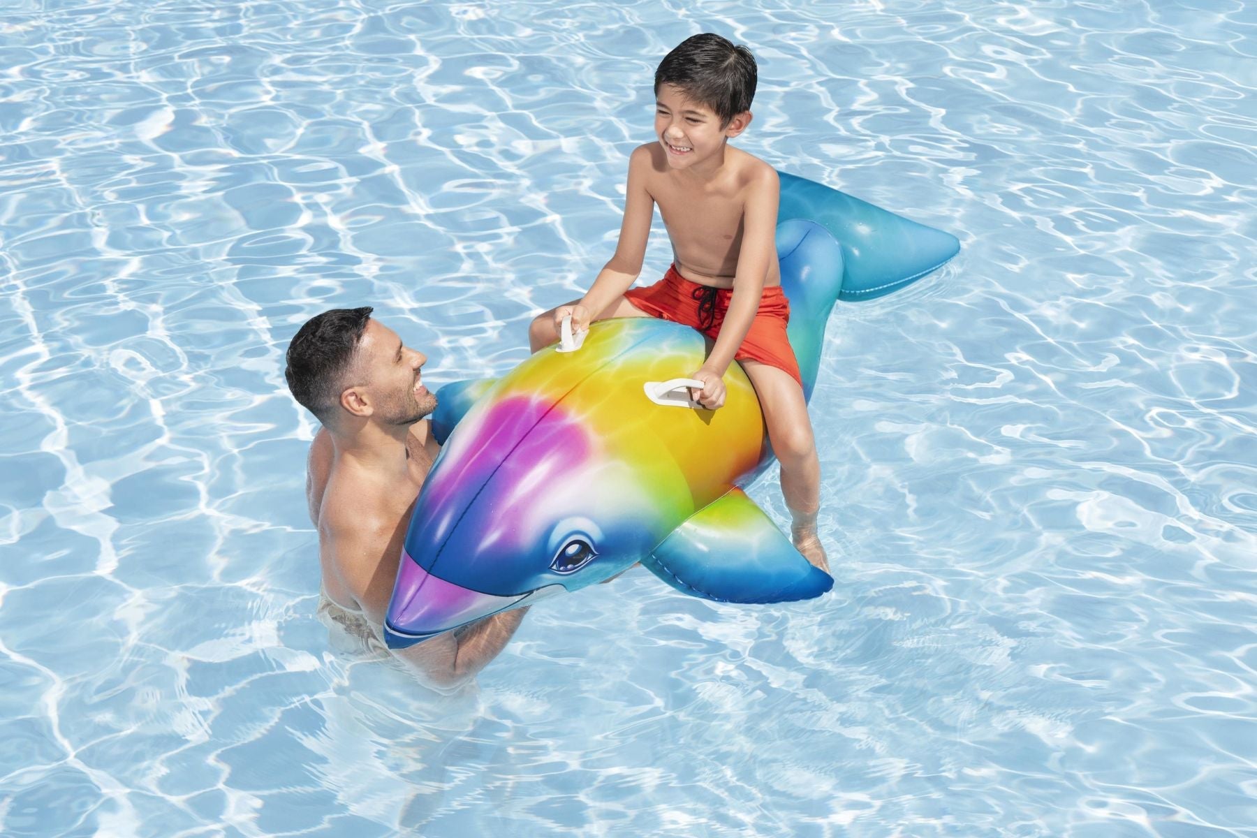 Dolphin Daydream Pool Ride-On