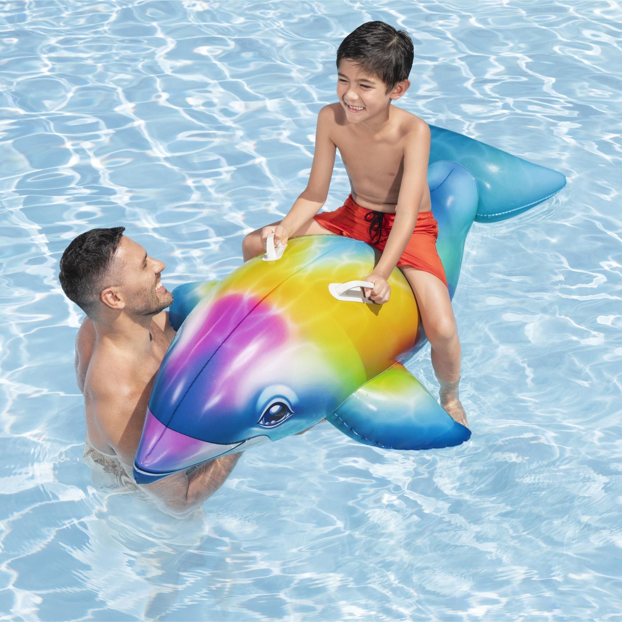 Dolphin Daydream Pool Ride-On