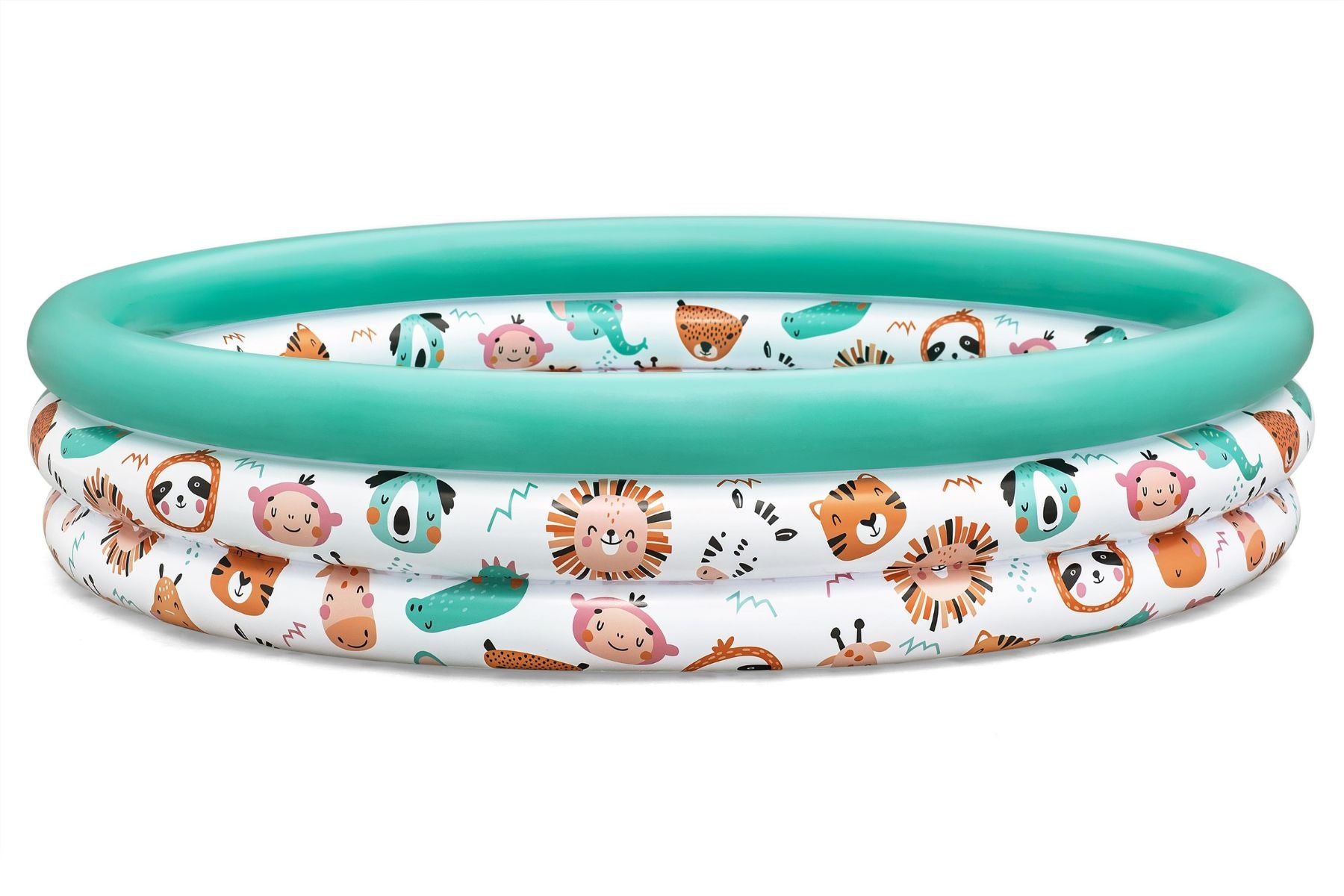 48" Safari Themed Kids Inflatable Paddling Pool
