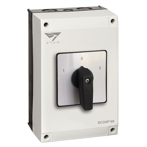 Manual Transfer Switch 100 Amp 4-pole (230V / 400V)