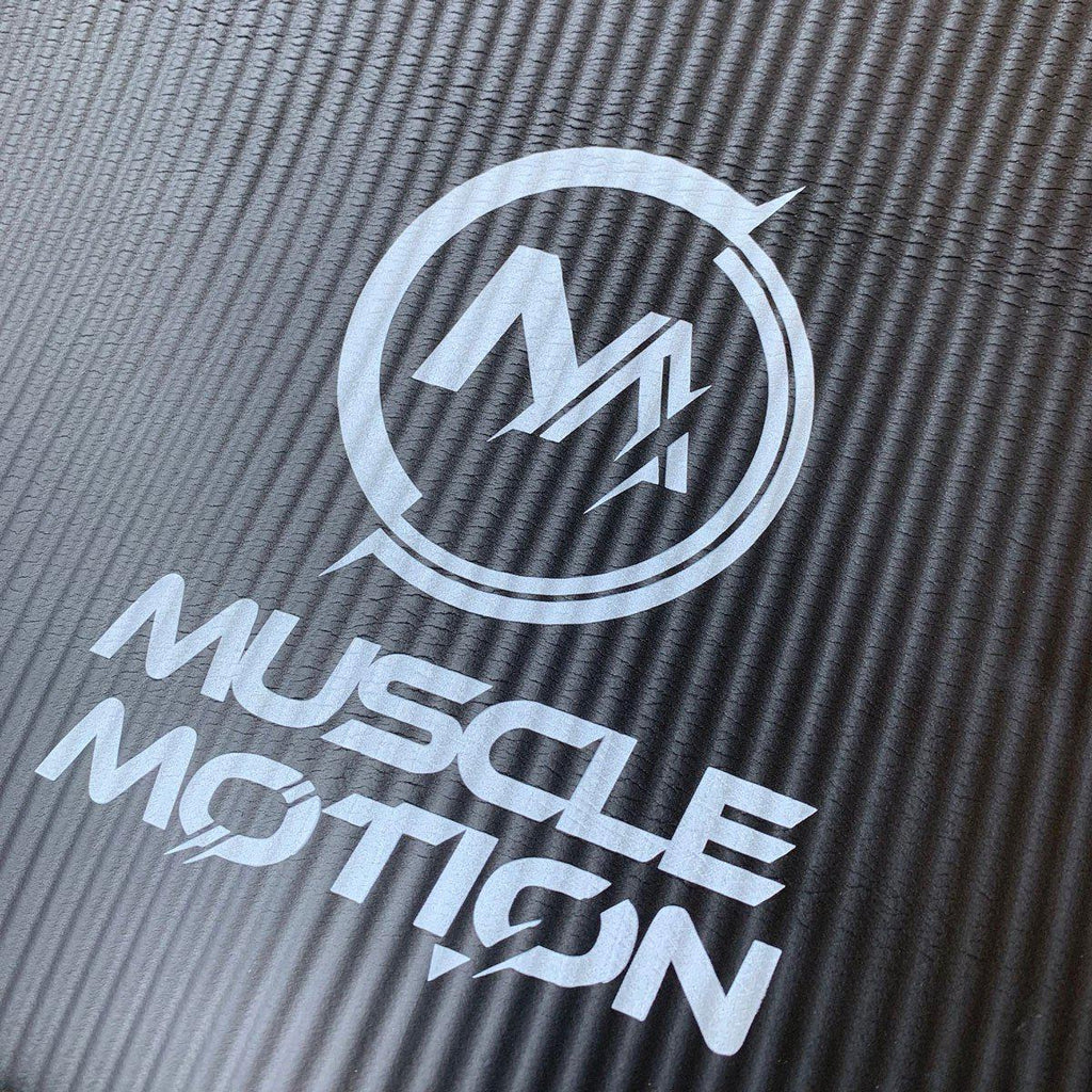Muscle Motion Black Hanging Club Exercise Mat 180cm x 60cm