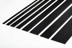 1m & 2.5m Length – PVC Plastic Flat Bar Black White Anthracite Strip TW
