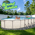 15' x 26' x 54" Braced Oval Resin Hybrid Pool RTR Blowout Bundle