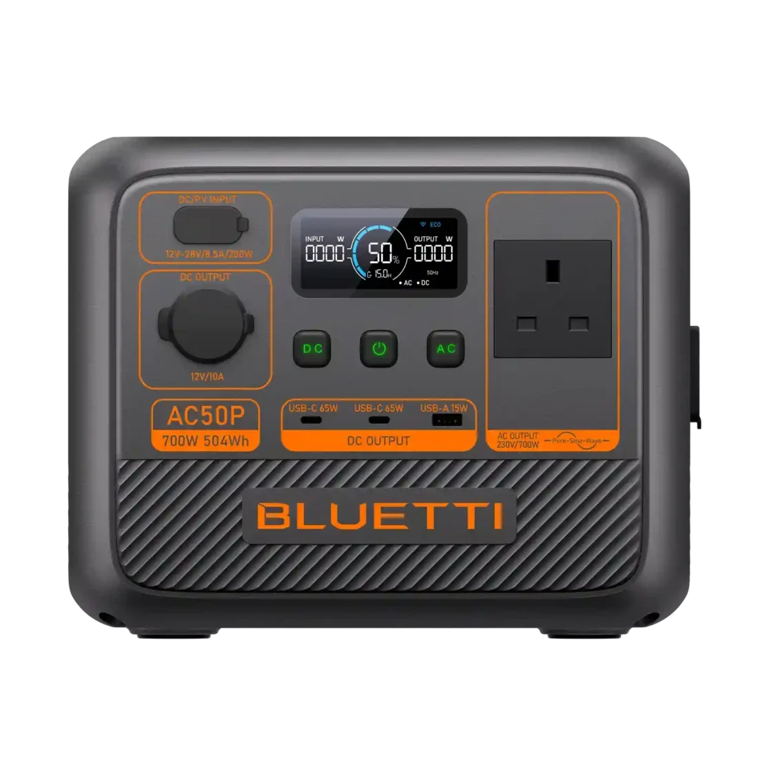 BLUETTI AC50P | 700W | 504Wh Portable Power Station