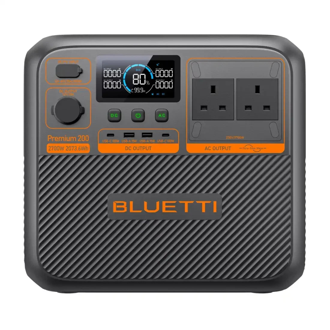 Bluetti Premium 200 V2 Portable Power Station 2700 W | 2073 Wh