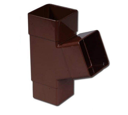 Gutter and Downpipe - Brown Square from Marshall-Tufflex - Virtual Plastics Ltd.