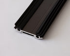 Brown Aluminum Bar Cap with Rubber Gaskets