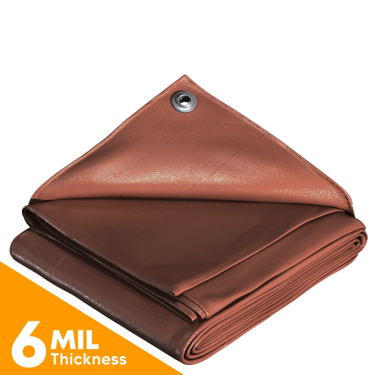 Brown Poly Tarps - Volume Discounts