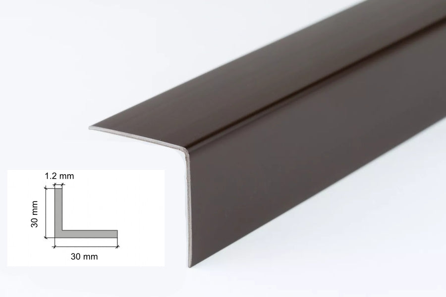 brown pvc moulding 