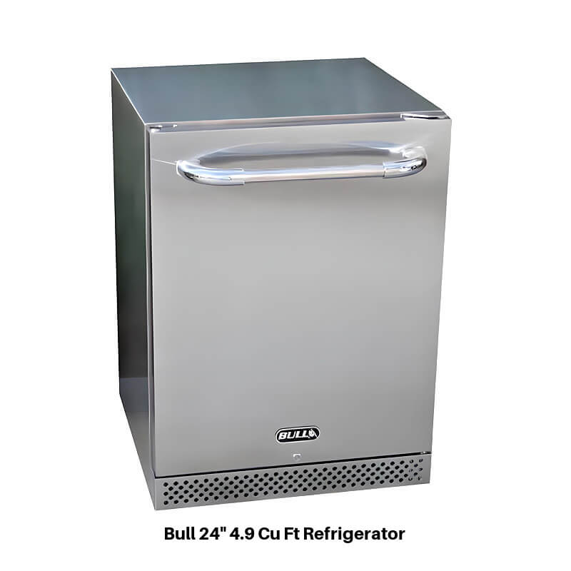 Bull Gourmet Q L-Shaped BBQ Grill Island