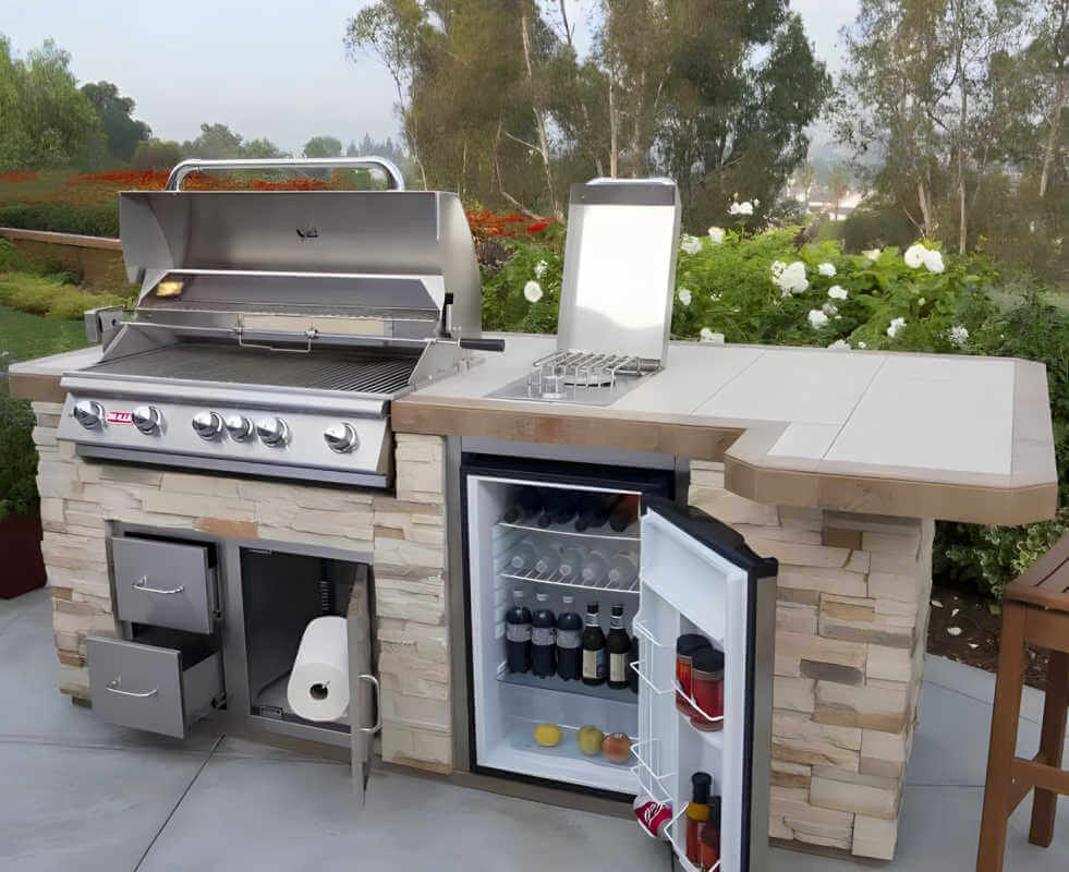 Bull 8.5 Ft BBQ Grill Island