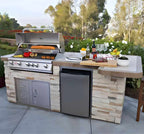Bull 8.5 Ft BBQ Grill Island