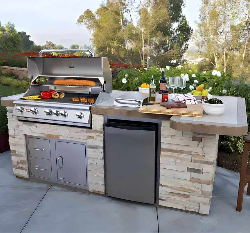 Bull 8.5 Ft BBQ Grill Island